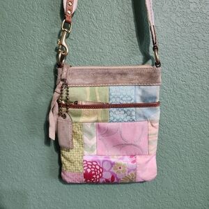 Coach Y2K Pastel Patchwork Crossbody